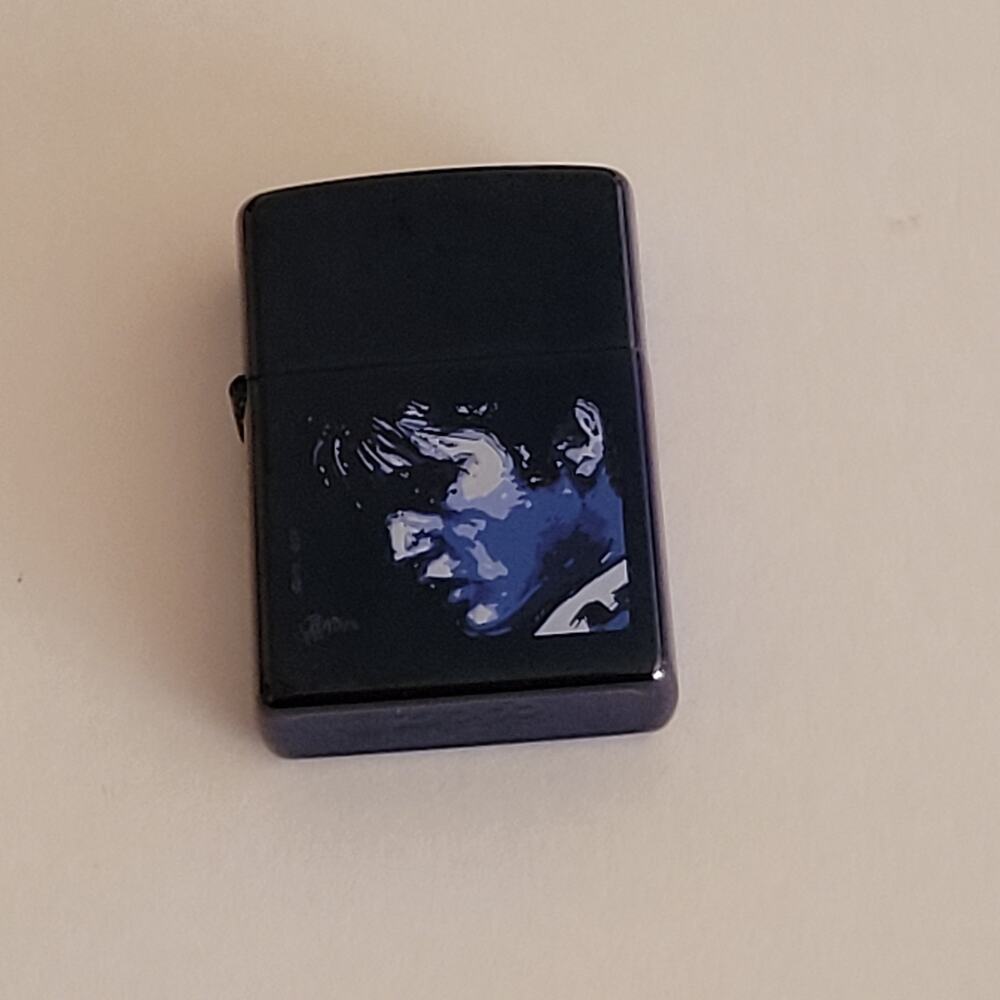 Elvis Presley Zippo Lighter The King Purple Abyss Model 20891 New